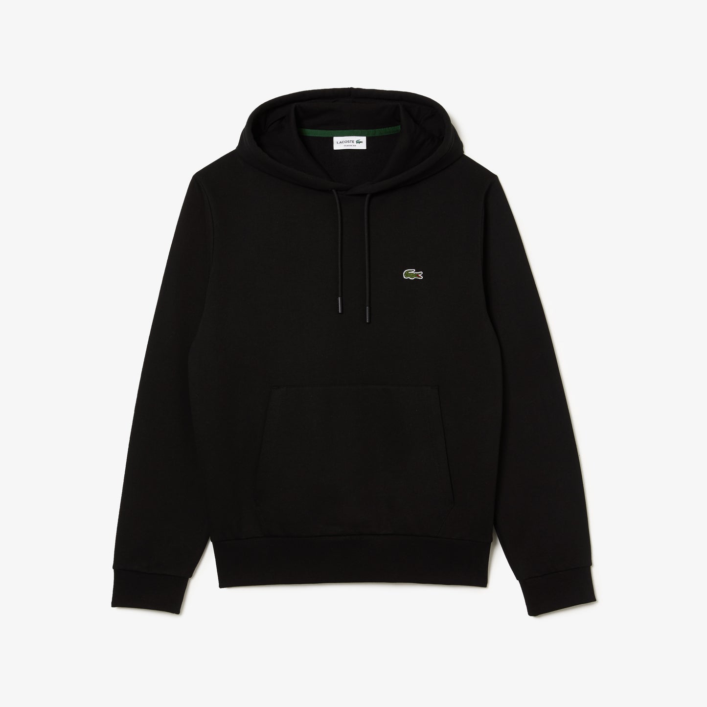 Lacoste Fleece Hoodie - Black
