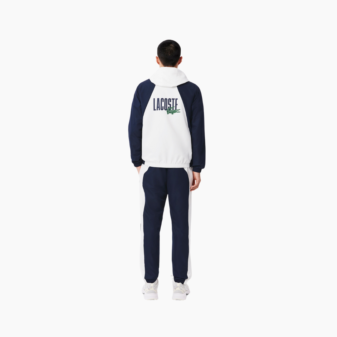 Lacoste - Sport Colourblock Trainingspak Navy/White/Green