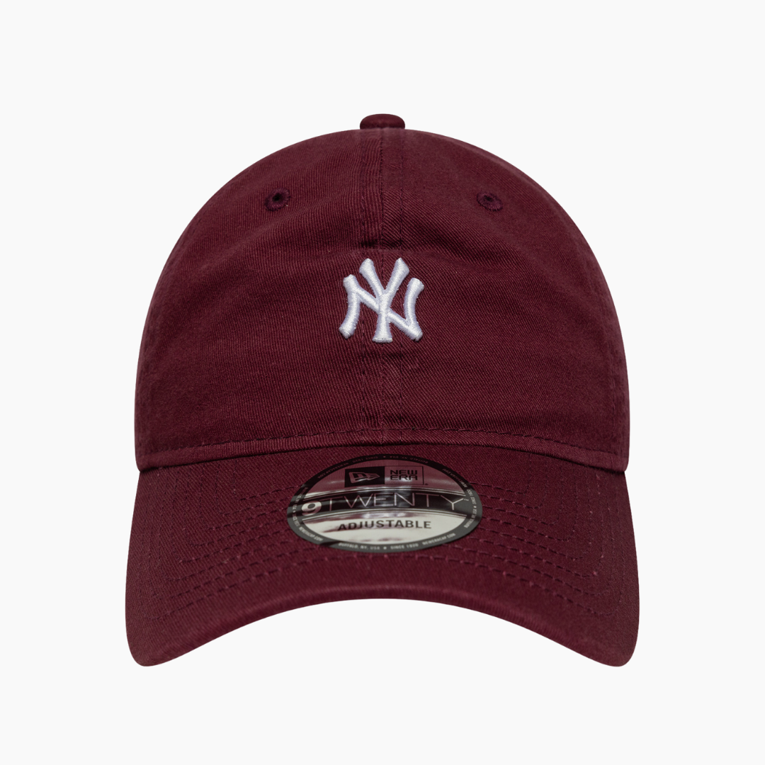New Era - 9Twenty New York Yankees Burgundy Dad Cap Small Logo