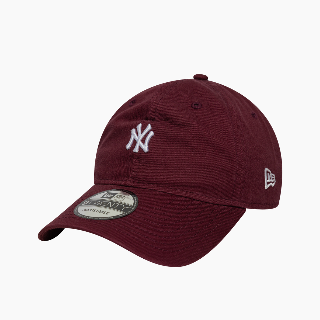 New Era - 9Twenty New York Yankees Burgundy Dad Cap Small Logo
