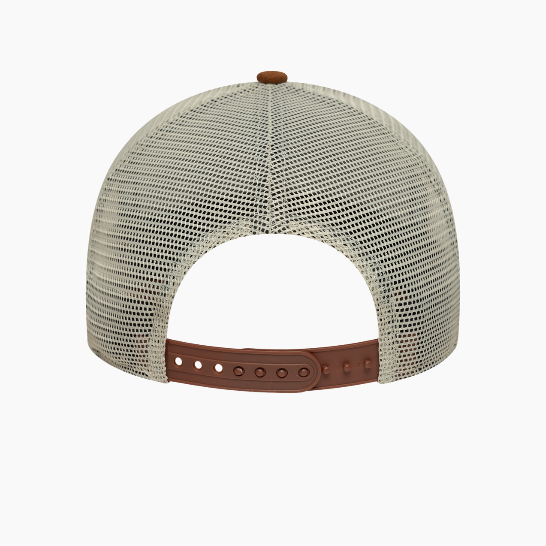 New Era - Trucker Suede Creme/Brown