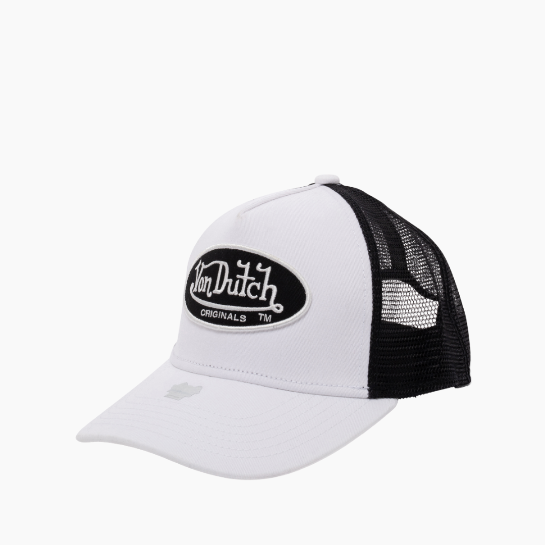 Von Dutch - Trucker Cap Boston White/Black
