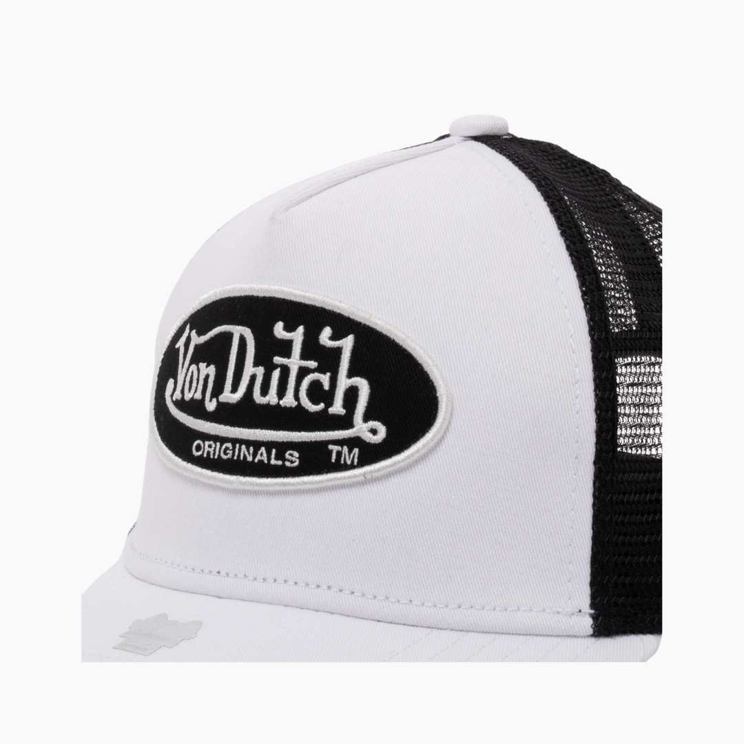 Von Dutch - Trucker Cap Boston White/Black
