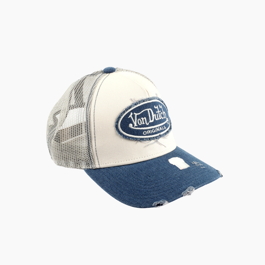 Von Dutch - Trucker Kalmar White/Denim