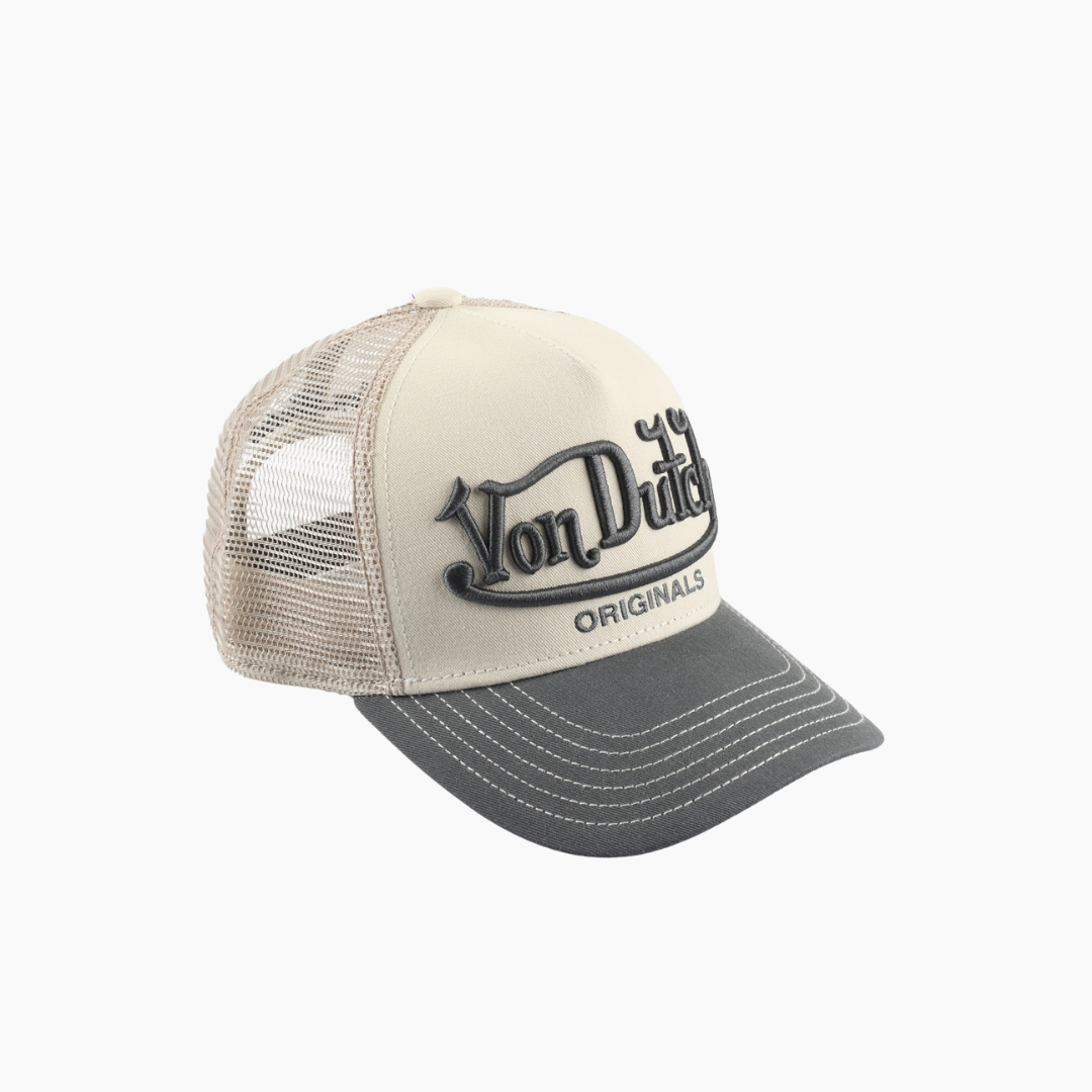 Von Dutch - Trucker Riverside Creme/Grey