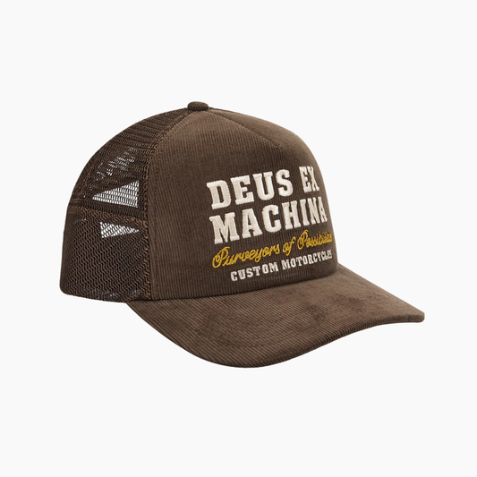 Deus - Gumshoe Cord Trucker Brown