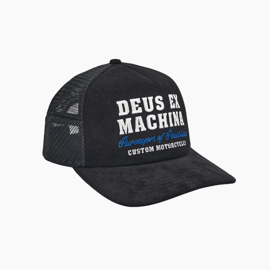 Deus - Gumshoe Cord Trucker Black