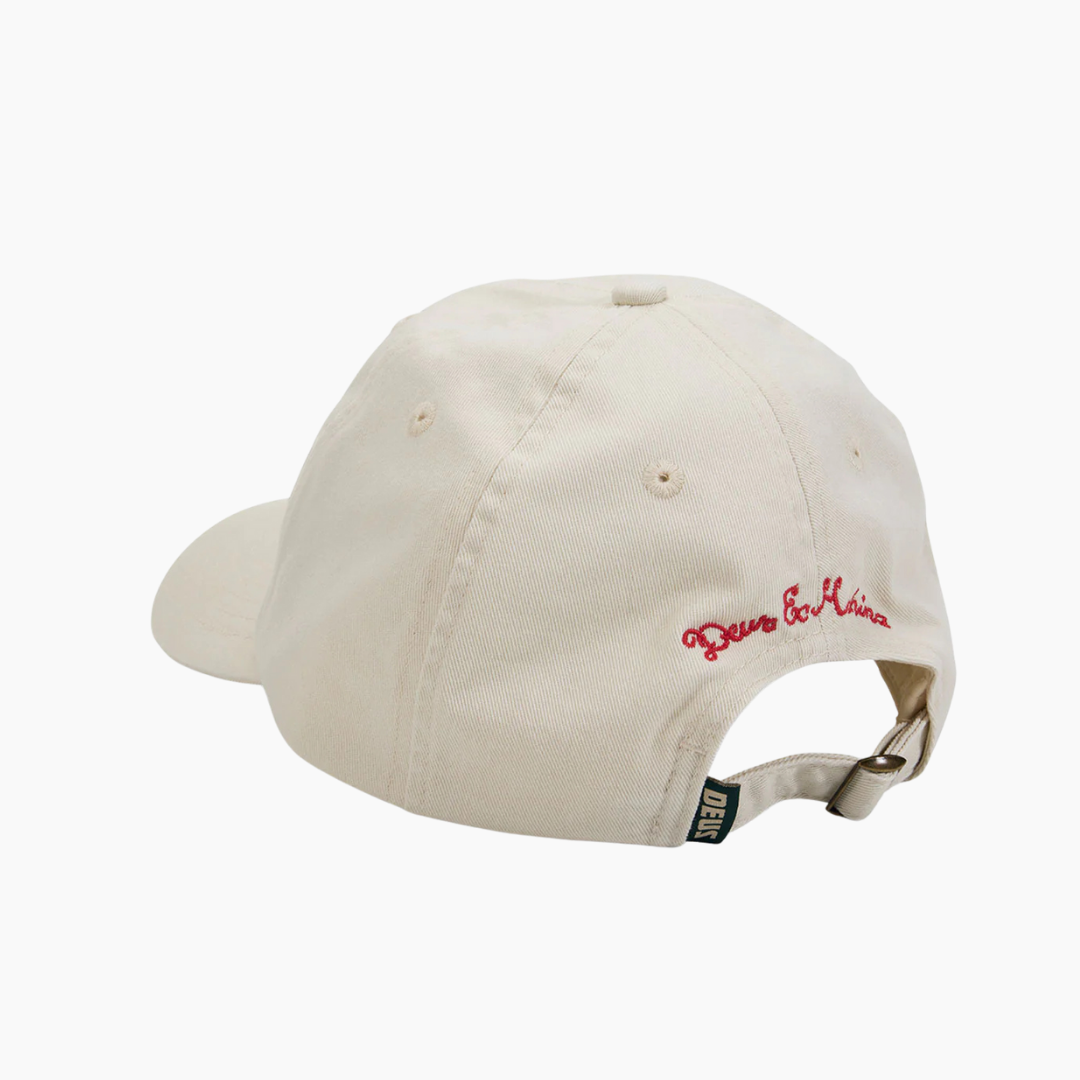 Deus - Deep Cut Dad Cap White