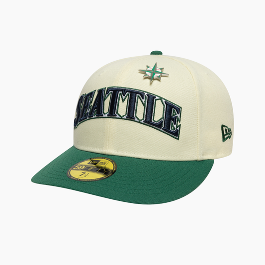 New Era - 59Fifty Seattle Mariners Creme/Green