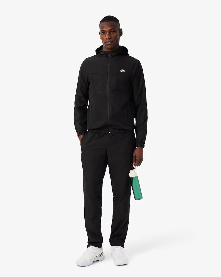 Lacoste - Diamond Tafzijden Sporttrainingspak Black