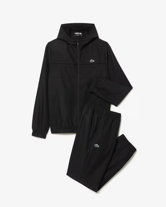 Lacoste - Diamond Tafzijden Sporttrainingspak Black