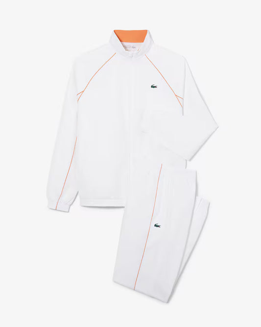 Lacoste - Tracksuit White/Orange